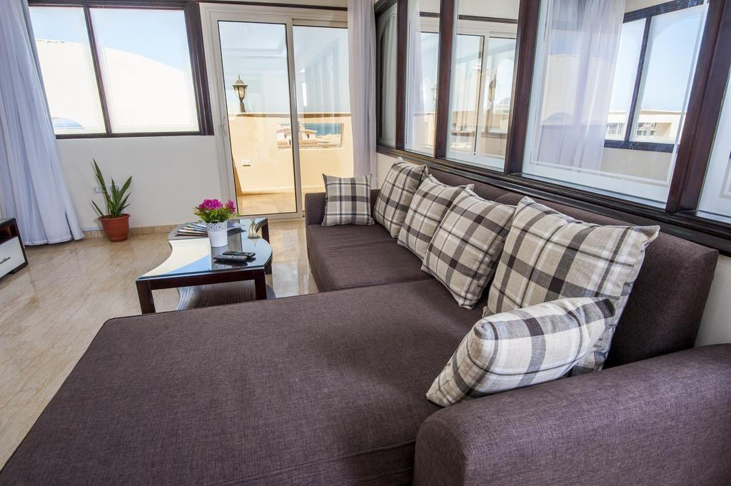 Sunny Seaside Villa Hurghada Bagian luar foto